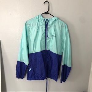 Columbia light weight drawstring jacket